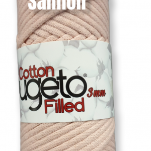 Cotton Filled 3mm - salmon